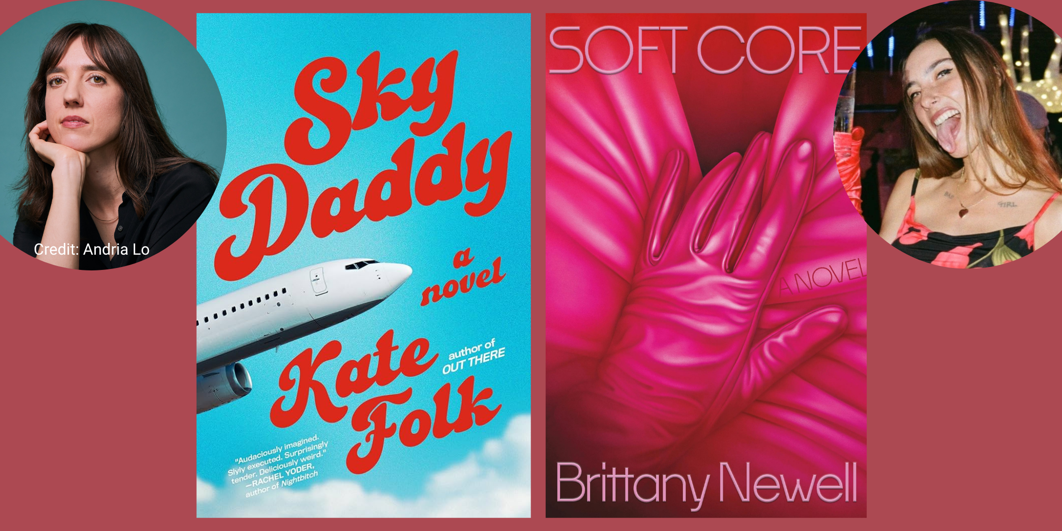with authors Kate Folk and Brittany Newell